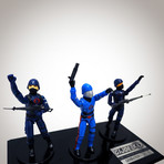 G.I. Joe 1982-83 // Generation 1 Cobra Commander & Guards // Museum Display