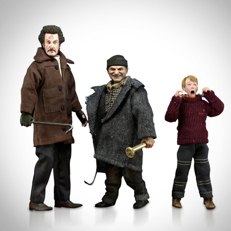 Home Alone // Set Of 3 Premium // Clothed Limited Edition Articulated Statues