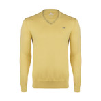 V-Neck Jumper // Amber (L)