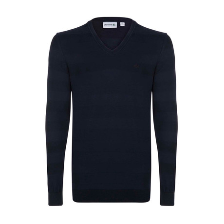 V-Neck Jumper // Navy (S)