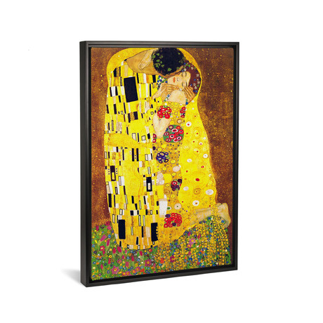 The Kiss // Gustav Klimt (26"W x 18"H x 0.75"D)