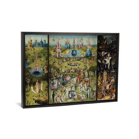 The Garden of Earthly Delights // 1504 // Hieronymus Bosch (18"W x 26"H x 0.75"D)