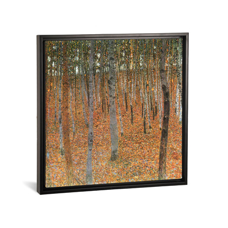 Forest of Beech Trees // Gustav Klimt // Framed (18"W x 18"H x 0.75"D)