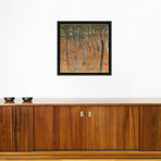 Forest of Beech Trees // Gustav Klimt // Framed (18"W x 18"H x 0.75"D)