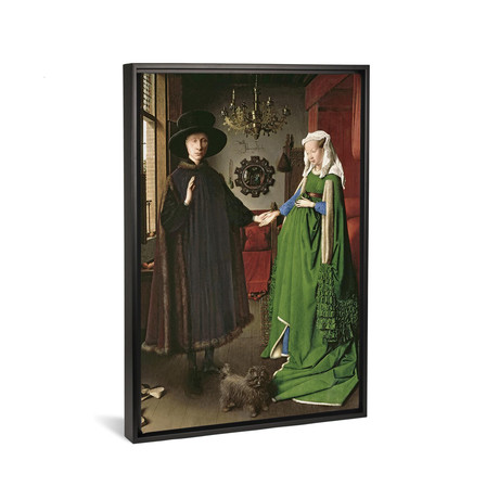 The Portrait of Giovanni // Jan van Eyck // Framed (26"W x 18"H x 0.75"D)