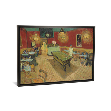 The Night Cafe // Vincent van Gogh // Framed (18"W x 26"H x 0.75"D)