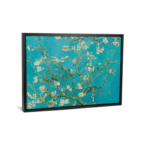 Almond Blossom, 1890 // Vincent van Gogh // Framed (18"W x 26"H x 0.75"D)