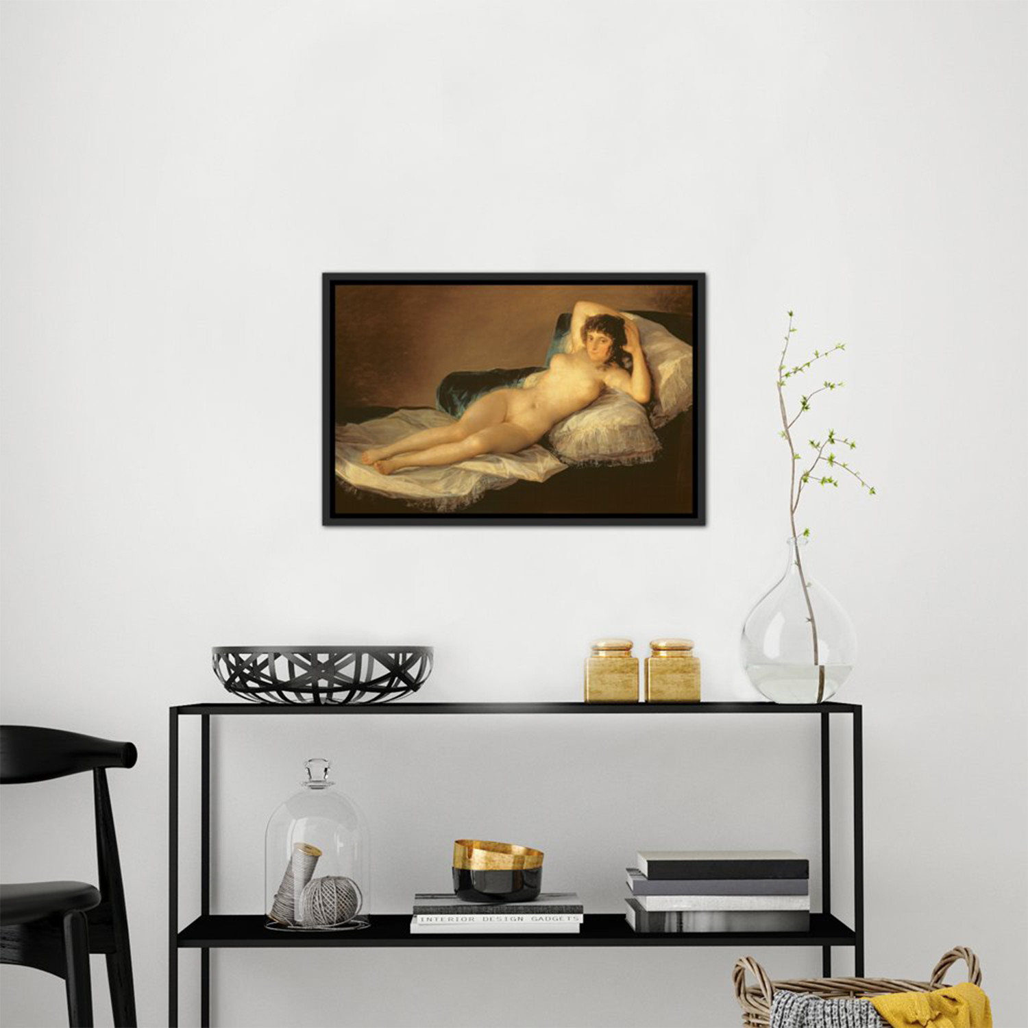 8 Handmade Famous Goya Paintings Nude Maja / Clothed Maja 