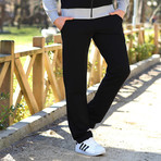 Ribbon Detail Track Suit // Gray (2XL)