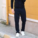 Parker Track Suit // Black + Gray (M)