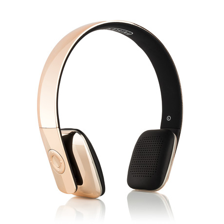 Gold BluSpark Wireless Headset