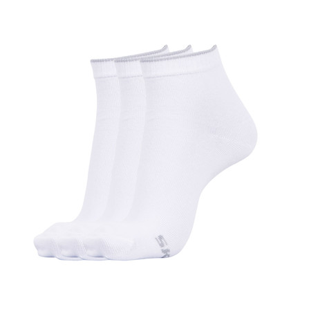 Skechers // SK42004 Socks // White // Set Of 3 (39/42 Euro Size)