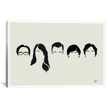 Big Bang Hair Theory (18"W x 26"H x 0.75"D)