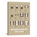 Evolution Nintendo Game Boy Minimal Poster // Chungkong (12"W x 18"H x 0.75"D)