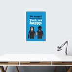 Pulp Fiction Lego Dialogue Poster (26"W x 18"H x 0.75"D)