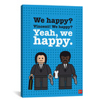 Pulp Fiction Lego Dialogue Poster (26"W x 18"H x 0.75"D)