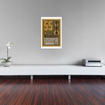 Starships 55 Postage Stamp Discovery One (26"W x 18"H x 0.75"D)