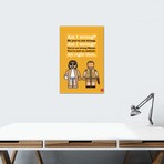 The Big Lebowski Lego Dialogue Poster (26"W x 18"H x 0.75"D)