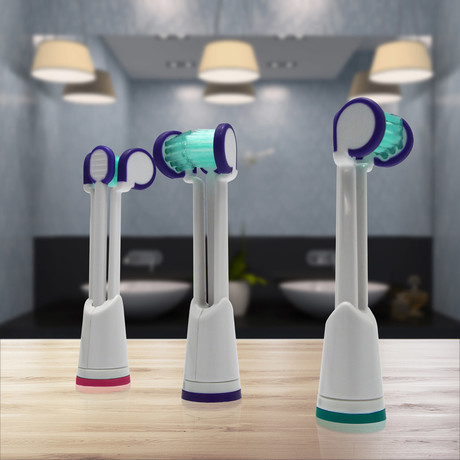 Triple Bristle Replacement Brush Heads for Sonicare // Set of 3