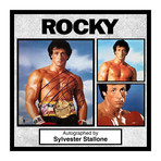 Framed + Signed Rocky Photo Collage // Sylvester Stallone