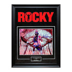 Framed + Signed Apollo Creed Series // Carl Weathers