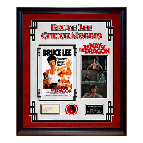 Framed + Signed Photo Series // Bruce Lee