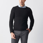 Ribbed Tricot // Black (L)