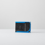 DM1: 12-Card Aluminum Wallet // Blue