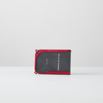 DM1: 4-Card Aluminum Wallet // Red