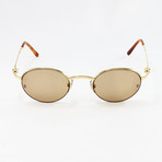 Cartier // Unisex MOG17309 Sunglasses // Pale Gold