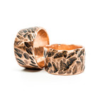 Hammered Coin Ring // Copper (Size 8)