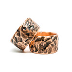 Hammered Coin Ring // Copper (Size 8)