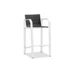 Nomad // Bar Chair // White + Black