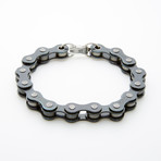 Bike Chain Bracelet (Black)