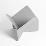 Folded Vessel (Gray)