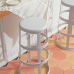 6063 Bar Stool (Red)
