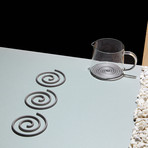 Spiral Trivet Set (Aluminum)