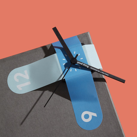 Sticker Clock (Stone)