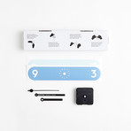 Sticker Clock (Stone)