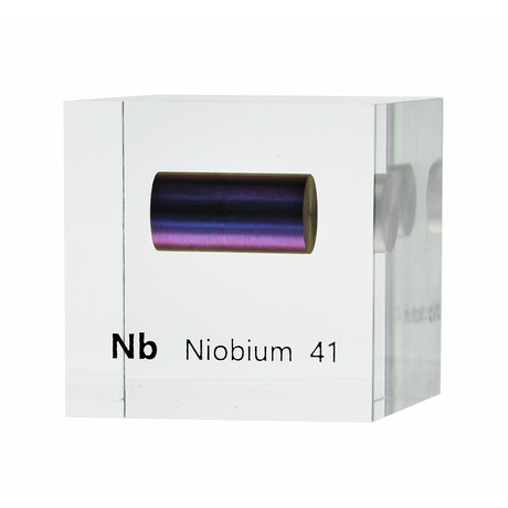 Lucite Cube // Niobium