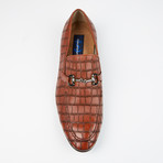 Horsebit Buckle Leather Loafer // Tan (US: 10.5)