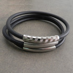 Ameez Bracelet // Set of 3 // Silver (7" // Small)
