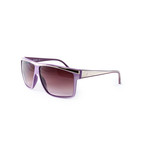 Women's DS0186-GXY Sunglasses // Purple