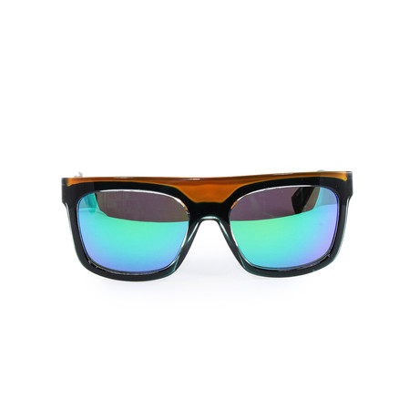 Men's FF0003-98Q Sunglasses // Black + Brown