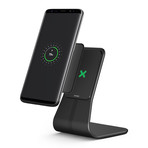 Magnetic Wireless Charging Stand + Card // Black