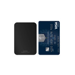 Magnetic Wireless Charging Stand + Card // Silver