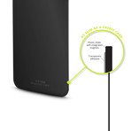 Magnetic Wireless Charging Stand + Card // Silver