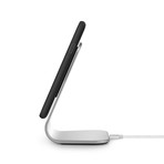 Magnetic Wireless Charging Stand + Card // Silver