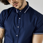 Market Shirt // Navy Blue (L)