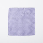 Silk Pocket Square // Muted Lavender Pattern